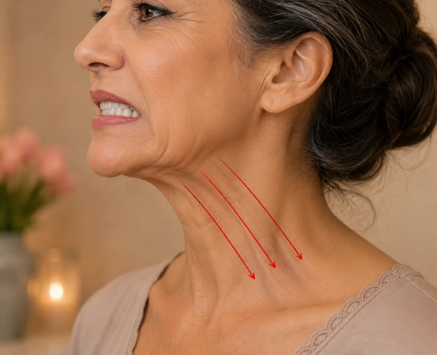 Nefertiti Lift Behandlung bei Tulip Ästhetik